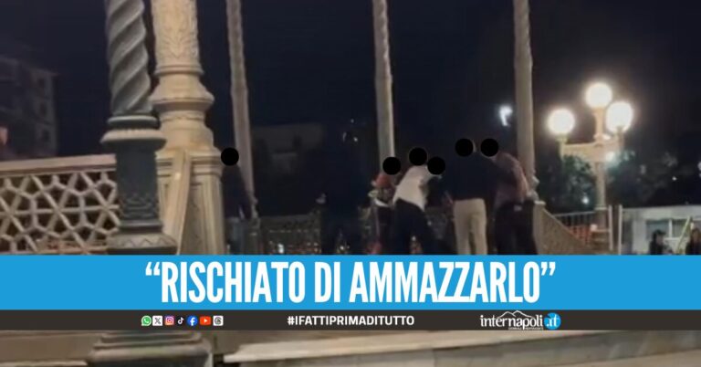 Choc a Castellammare, uomo accerchiato e massacrato di botte dal branco
