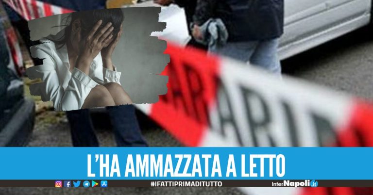 Choc a San Felice a Cancello, strangola e uccide la moglie davanti ai figli piccoli