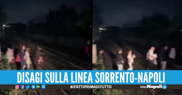 Circum senza pace, nuovo guasto e passeggeri a piedi sui binari
