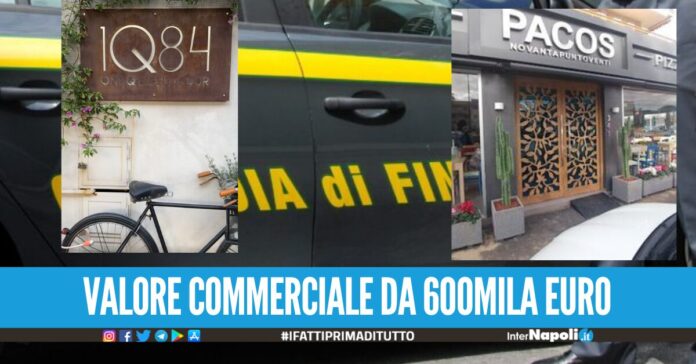 Clan Ferrara-Cacciapuoti a Villaricca, sequestrati il 'Pacos' ed il sushi '1Q84'