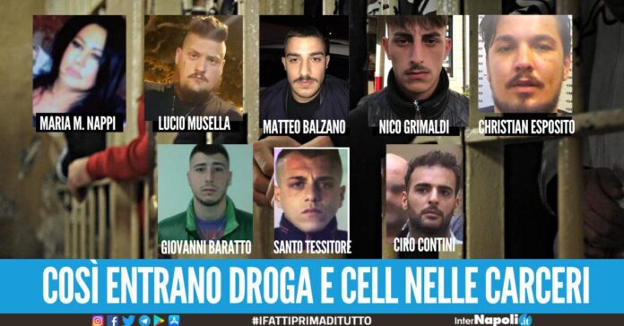 Telefoni e droga in carcere attraverso i droni, chiesta la stangata per i ras di 7 clan di camorra