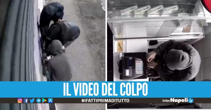 Raid nel bar al Vomero, ladri in fuga con le monetine: 
