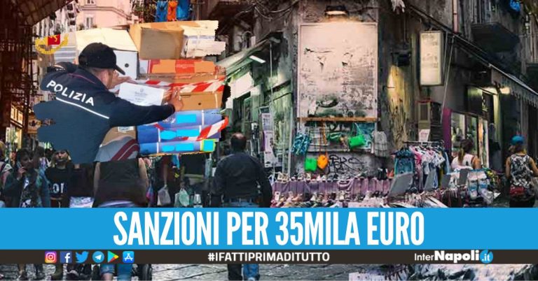Controlli alla Pignasecca, sequestrati oltre 600 kg di alimenti: chiusi 5 negozi