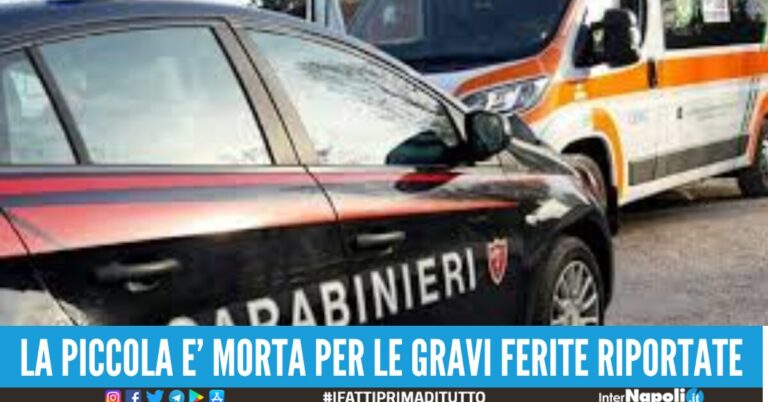 Tragedia ad Avellino, bambina di dieci anni schiacciata da un cancello