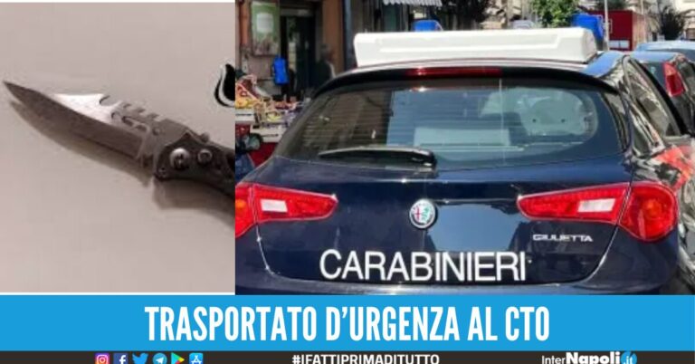 Paura su Corso Secondigliano, accoltellato ad una gamba all’esterno di una paninoteca