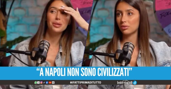 Michelle Comi critica Napoli per la sua presunta arretratezza, poi dichiara di non esserci mai stata.