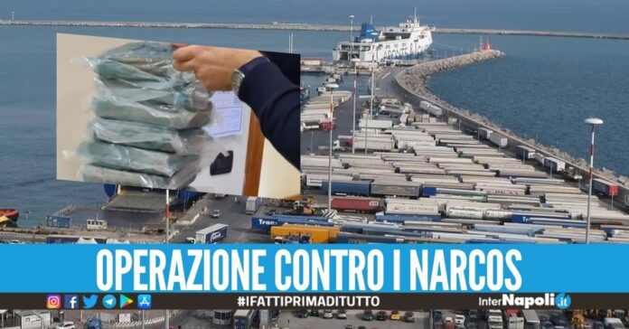 Carichi di cocaina dal Sudamerica al porto di Salerno, 14 arresti nel blitz