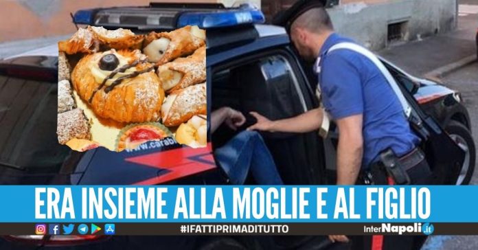 Evade dai domiciliari per andare in pasticceria, arrestato a Giugliano