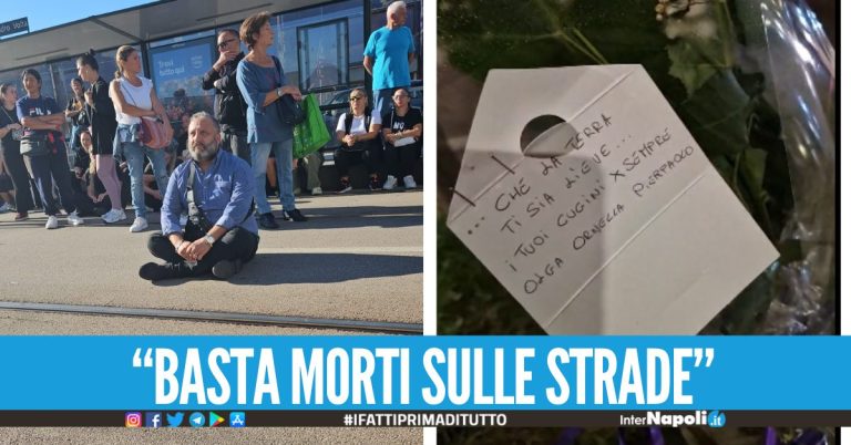 Blocco stradale a via Marina, stamattina un altro incidente dopo la morte di Valeria