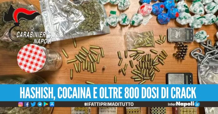 Droga e munizioni da guerra: blitz ad Acerra, Pomigliano e Castello di Cisterna
