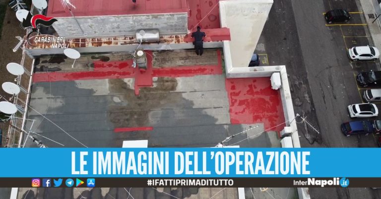 Elicottero in volo su Ponticelli, raffica di controlli nei rioni