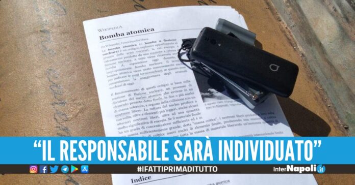 Falso allarme bomba a Calvizzano, finto ordigno abbandonato sulla panchina in piazza