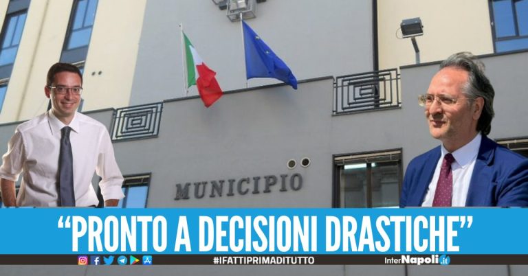 Giugliano. Il sindaco Pirozzi sposa la linea del Pd Pronto a decisioni drastiche dal punto di vista politico e gestionale