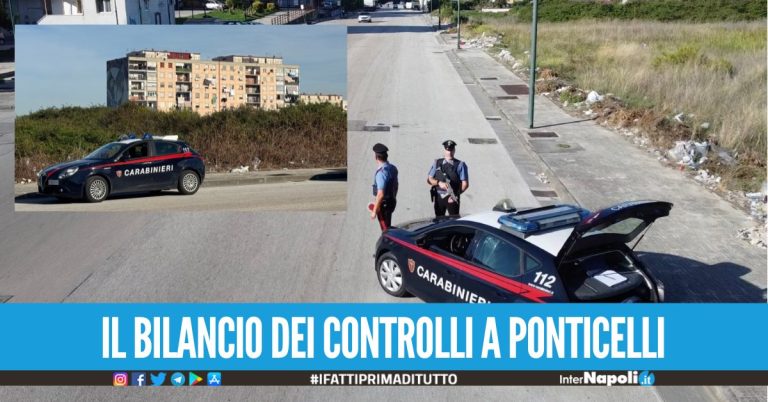 Il quartiere di Ponticelli blindato dai militari, perquisizioni a tappeto identificati 78 pregiudicati