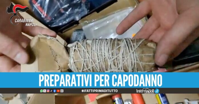Indagini da Qualiano a Casal di Principe, 65 chili di botti illegali in un box arrestato insospettabile