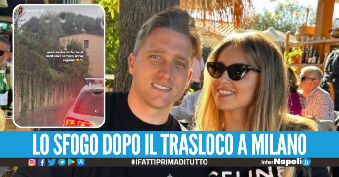 Lady Zielinski e la nostalgia per il sole di Napoli: 
