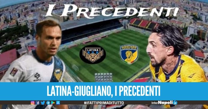 Latina-Giugliano, undici i precedenti tra le due squadre in terra laziale