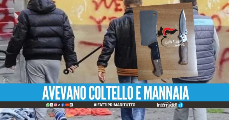 Minorenni armati in strada nel Napoletano Dobbiamo difenderci