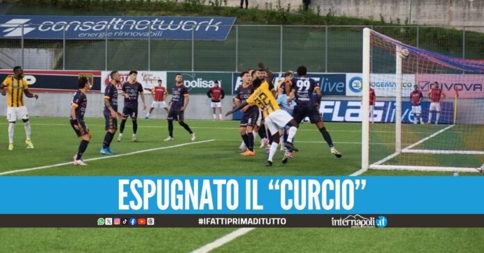 Il Giugliano torna alla vittoria, batte 1-3 il Picerno e aggancia il quarto posto in classifica