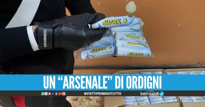 Via ai primi sequestri di botti illegali a due mesi dal Capodanno, in manette 34enne a Mugnano