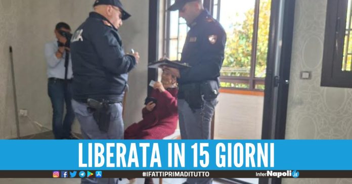 Occupavano l'appartamento di un'anziana a Napoli Nonna Angela torna a casa