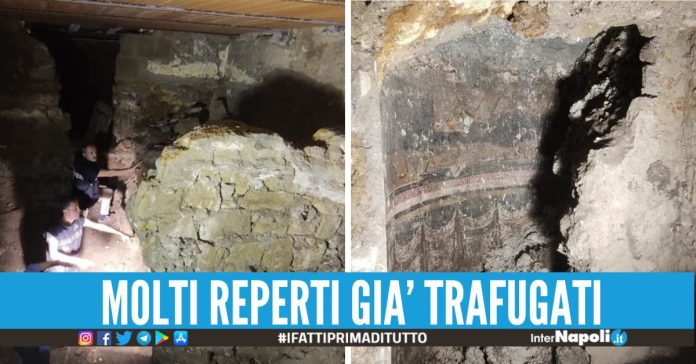 Una chiesa medievale rinvenuta nel sottosuolo di Napoli, la scoperta “grazie” agli scavi clandestini