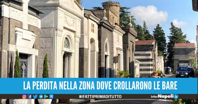 Chiude il Cimitero Monumentale di Poggioreale per una grave perdita idrica: 