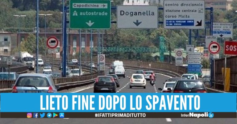 Scompare dal nulla nel Casertano, ritrovato mentre camminava a piedi sulla Tangenziale di Napoli
