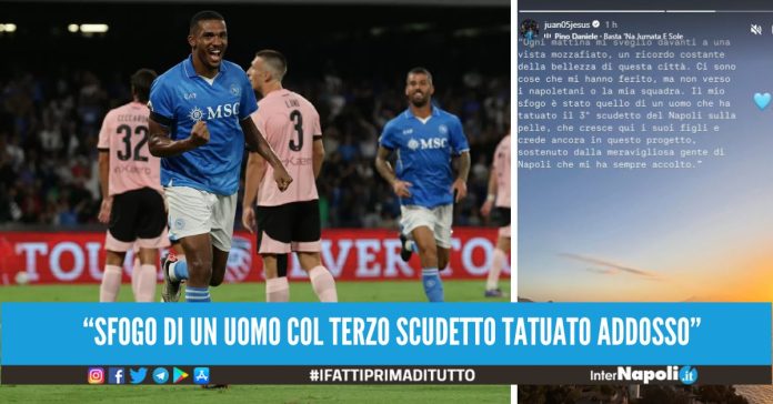 Juan Jesus fa dietrofront dopo le polemiche: 