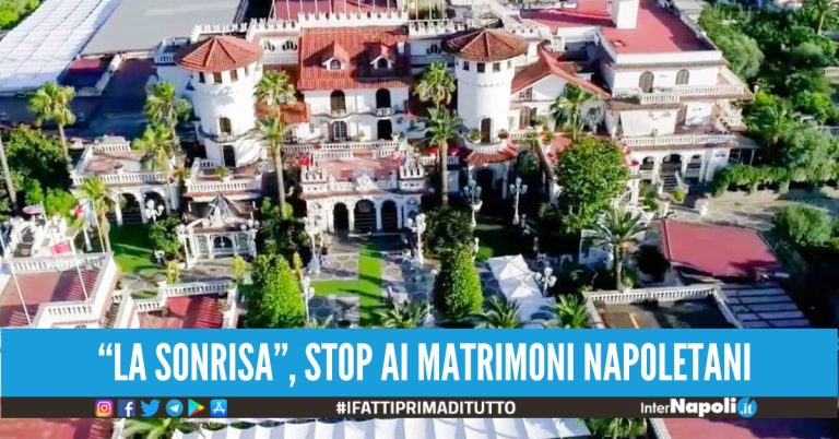 Il "Castello delle Cerimonie" passa al Comune di Sant'Antonio Abate, via allo sgombero della struttura