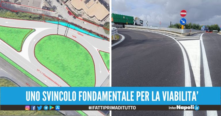Pronta la rampa della SP1 "Circumvallazione Esterna di Napoli", faciliterà il deflusso del traffico nell'area nord
