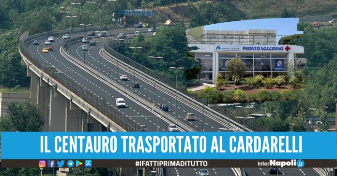 Urta un motorino con l'auto in Tangenziale a Napoli e fugge, denunciato 29enne