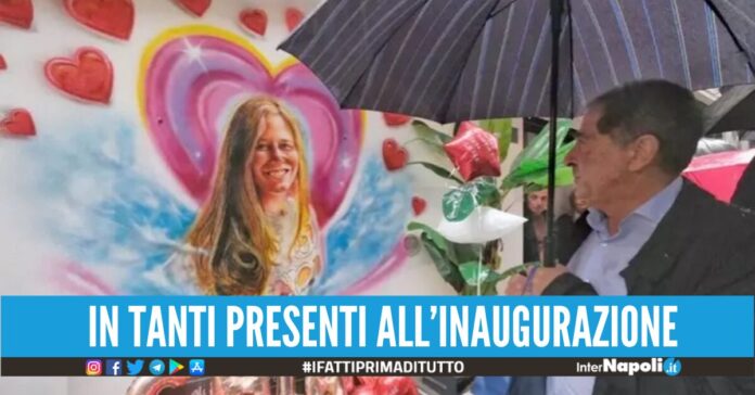 Inaugurato ai Quartieri Spagnoli il murale per Chiara Jaconis: 