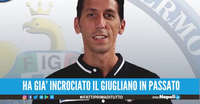 Scelto l'arbitro di Giugliano-Crotone, sarà Dario Madonia della sezione di Palermo