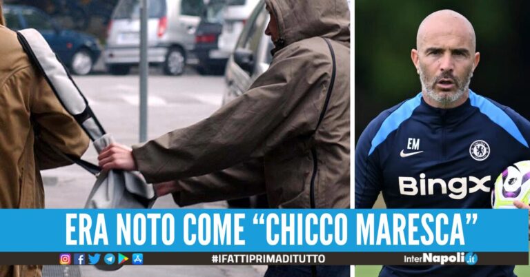 Arrestato a Salerno il fratellastro di Enzo Maresca, aveva scippato la borsa a un'anziana