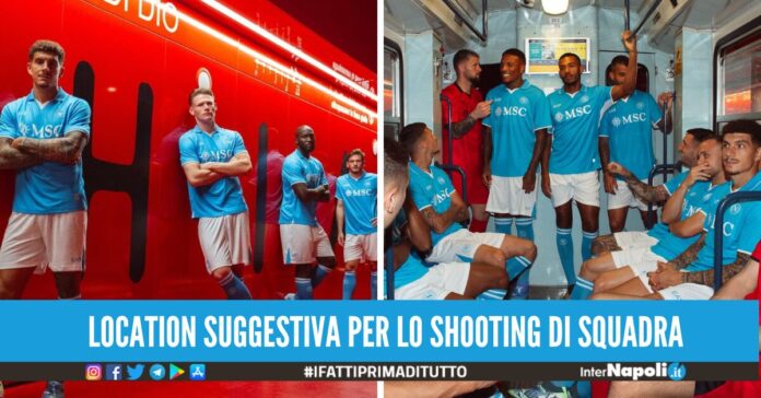 Il Napoli incontra l'arte, scelta la stazione metro di Chiaia per la foto di squadra ufficiale