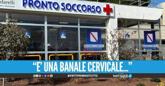 Dimessa per cervicale, ma era una trombosi venosa: paziente salvata in extremis al Cardarelli