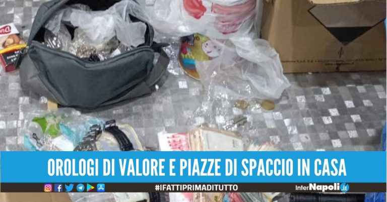 Blitz tra Caivano e Grumo Nevano, tre arresti: sequestrati contanti, droga e orologi di lusso