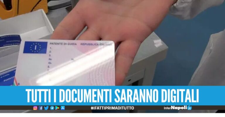 Patente e tessere sanitarie diventano digitali tutti i documenti sul cellularePatente e tessere sanitarie diventano digitali tutti i documenti sul cellulare
