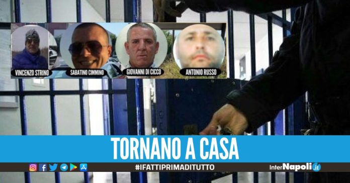 Racket per il clan Mallardo a Giugliano, 4 scarcerati