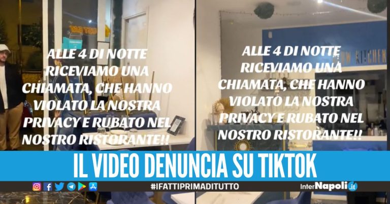 Raid nella notte al “GlowUp Lounge & Food” a Napoli, ladri in fuga con cassa e liquori