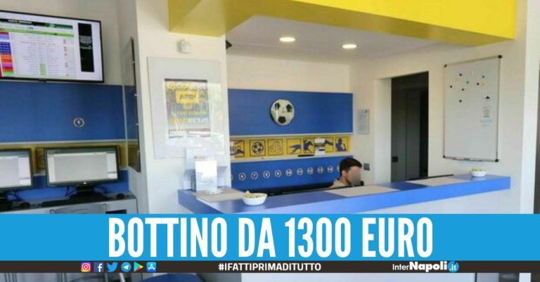 Rapina un centro scommesse a Quarto preso 19enne di Giugliano