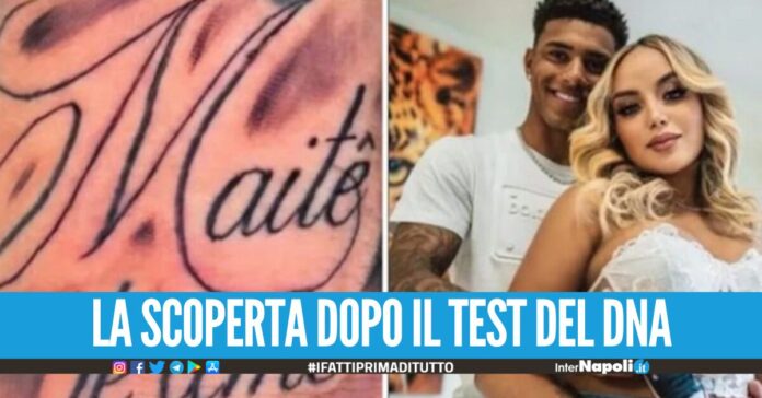 Si tatua il nome della figlia ma scopre di non essere il padre, choc per il noto calciatore brasiliano