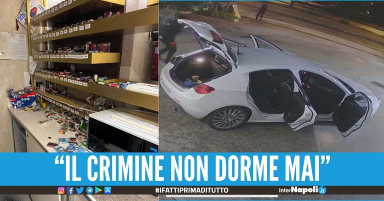 Svaligiato un bar-tabacchi a Volla è l'ennesimo furto con scasso nel Napoletano