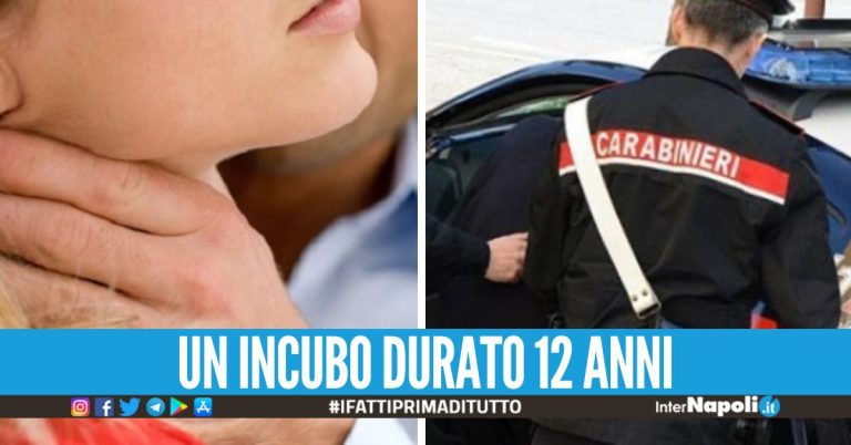 Tenta di strangolare la moglie nel Napoletano, lei fugge sul balcone e chiede aiuto: arrestato