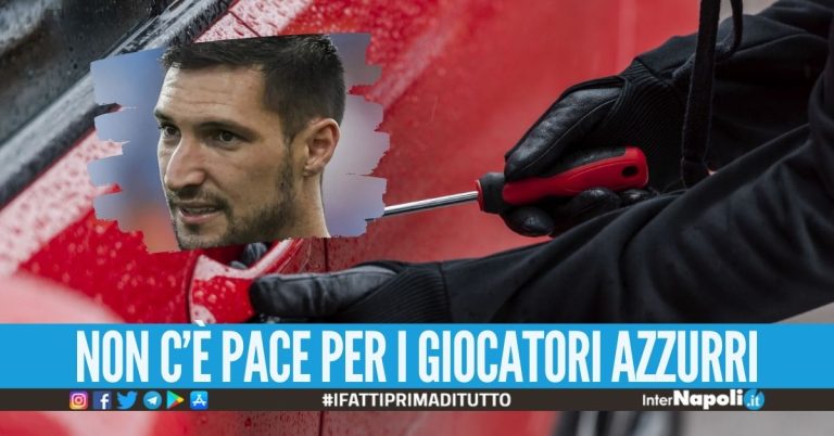 Terzo furto contro i giocatori del Napoli, rubata l'auto a Politano