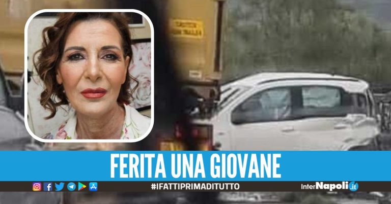 Tragedia a Sarno, Concetta Fiore perde il controllo dell'auto e muore schiacciata sotto un tir