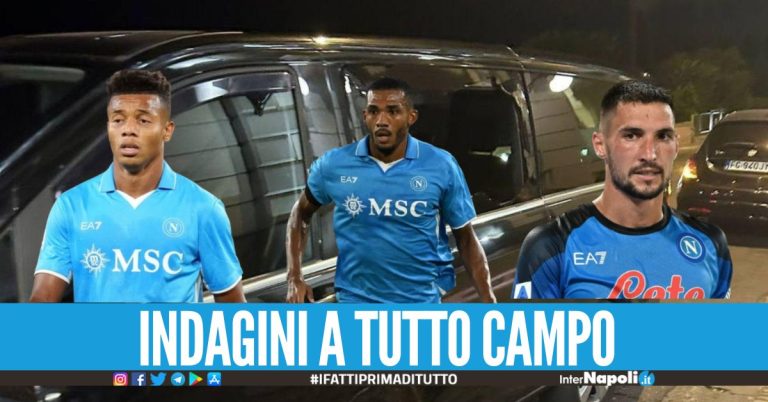 Tre giocatori del Napoli vittime di furti e rapine in un mese, l'ombra di un'unica regia