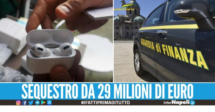 Truffa sulle cuffie AirPods, imprenditore arrestato nel Salernitano