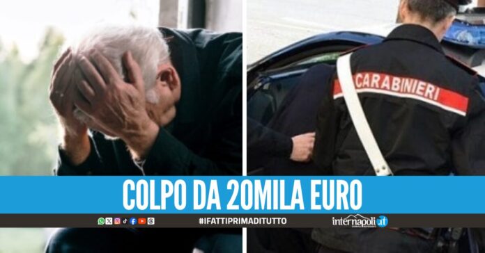 Truffano un anziano e rivendono il bottino ad un compro oro, 3 arresti nel Napoletano